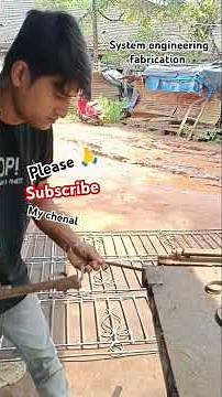 gril disain by system engineering fabrication#welding #vairalvideo#viral #viral