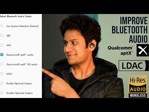 Enable AptX HD, LDAC Bluetooth Codecs & Improve Audio Quality😃!! Android