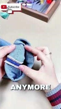 Shorten Pants Without Cutting (Keep the Original Hem). #lifehacktips #fashionideas #fashiontips