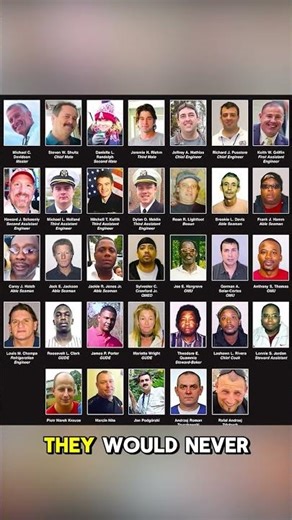 El Faro departed with 33 crew members - none of them would ever return💔 #shipdisaster