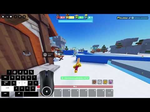 playing skywars and testing new overlay