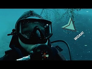 Depths of Crater Lake - Oregon Little Crater Lake - Diving Under Ground Well