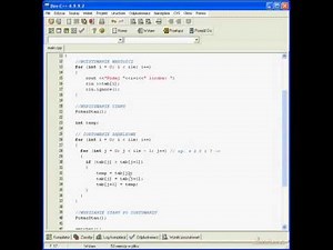 Sortowanie bąbelkowe [C++]