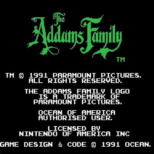 The Addams Family (NES) playthrough #nes #retrogaming #retrogame #retrogames | Illusion Naga Gaming