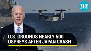 U.S. Military On High Alert After Fatal Osprey Crash In Japan; Entire Fleet Grounded | Details
