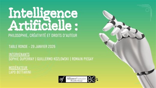 Intelligence Artificielle : Philosophie, créativité et droits d auteur | Alliance Française Bruxelles-Europe