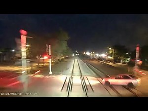 Surveillance footage captures moment of Brightline train collision in South Florida