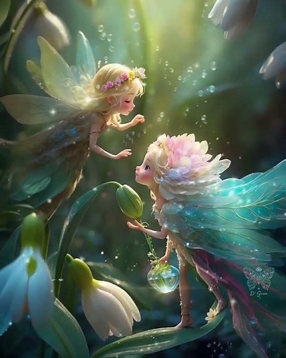 Enchanted Fairy Garden | Magical Fantasy Art with Dreamy Fairies