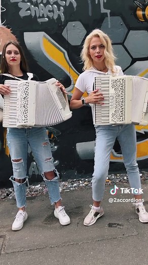 ‏We will🤘 #2accordions #girlsband #girlsplaysonaccordions
