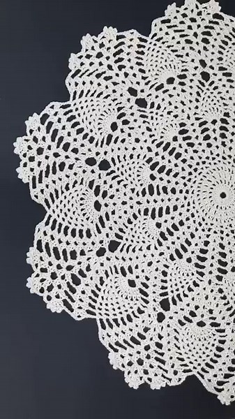 Doily crochet || Tutorial doily rajut || motif80 #tutorial #crochet #doilies