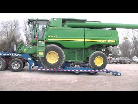 Silz Hydra Carrier- Hydraulic Folding Combine Trailer