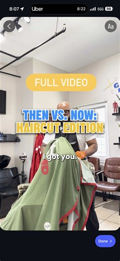 For three and a half years, every haircut for young KJ was a struggle. Month after month, his mom and I would hold him down just to get it done. But today was different. Today, KJ sat in that chair, calm and brave, and got his full haircut and lineup with no fight. This milestone was made possible by generous donors who sponsored his haircuts, showing us how community can turn challenges into triumphs. If you’d like to support families like ours, visit thegiftedevent.com or the link in my bio. T