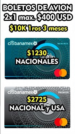 Citibanamex REWARDS vs PREMIER: Which one to choose?