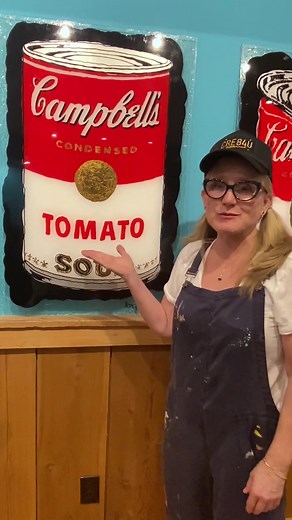 Inspired Reverse-Style Paintings by Nancy Cartwright