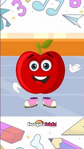 Back To School : How To Spell Apple - A For Apple #shorts #kids #learning #phonics #hooplakidz