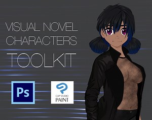 Visual Novel Characters Toolkit by Tijerín Art Studio