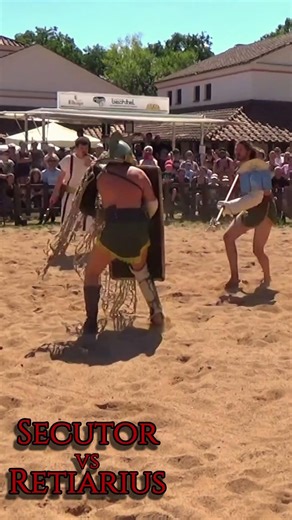 Did You Expect THIS Ending? Secutor vs Retiarius!