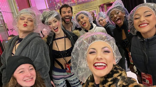 Weather drama can't stop these Broadway Parade performers