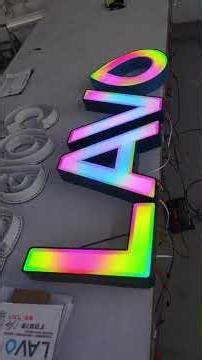 Color Change LED Sign | RGB Full Color Channel Letter Manufacturer | ISLEDSIGN
