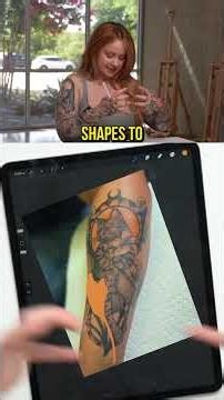 Try to avoid letting similar values flatten your tattoo design.