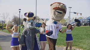 16K views · 806 reactions | Teddy and the Washington Nationals visit JMU and next thing you know they’re appearing in their first World Series. 樂 Good luck, Nats! (Apologies to our Houston Dukes.) #StayInTheFight | James Madison University | Facebook