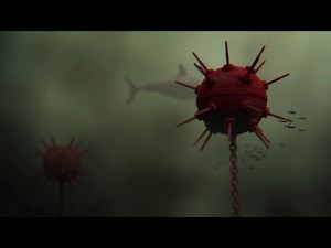 3D animation - naval mines with breakdown