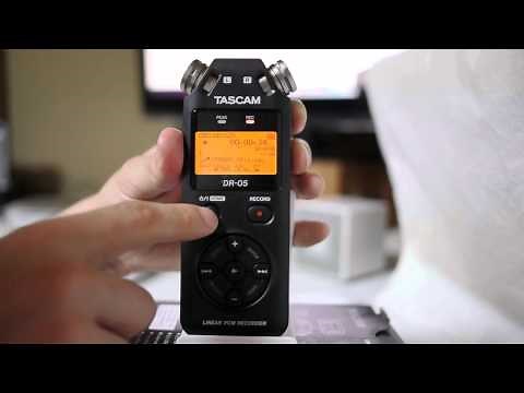 Tascam DR-05 Review With Audio Recording