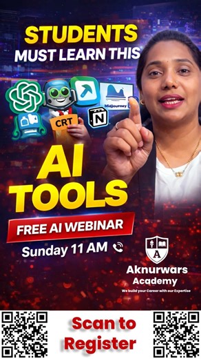 5 AI Tools Every Student Must Learn in 2026 | Become Unstoppable | Free AI Webinar #aitraining