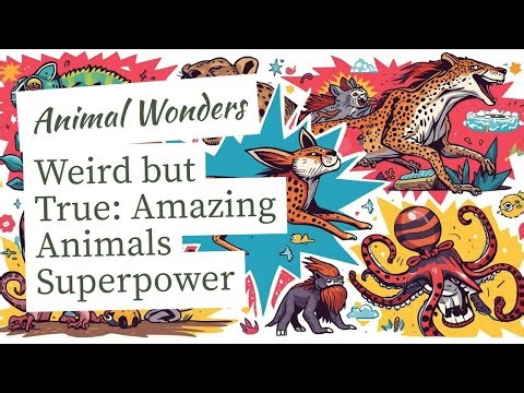 Weird but True! 🦸‍♂️ Amazing Animal Superpowers You Won’t Believe! | Fun Facts for Kids