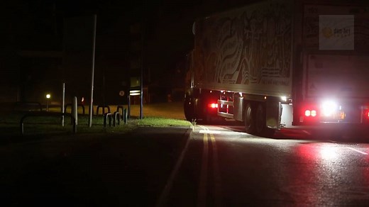 Check out this clever gizmo - the Banksman LED system that gives you 360-degree visibility when reversing an articulated trailer... | Dun-Bri Group