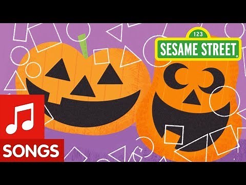 Sesame Street: Making Pumpkin Faces | Halloween Song