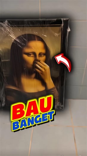 Even Monalisa Can't Stand It! #shorts