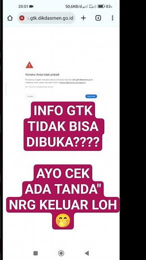 JANGAN PANIK!!! INFO GTK TIDAK BISA DIBUKA/GANGGUAN?? LINKNYA BARU🤭 #2026 #youtubeshorts #infoGTK #1