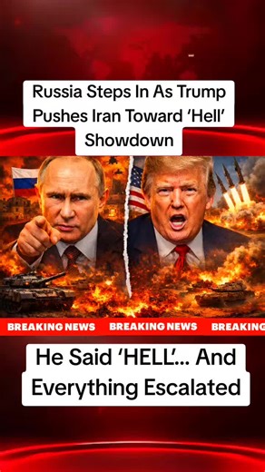 Russia Steps In As Trump Pushes Iran Toward ‘Hell’ Showdown #BreakingNews #WorldNews #Geopolitics #MiddleEast #putin
