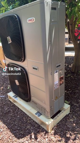 #lennox #sidedischargeunit #heatpump #new #replacement #hvactechnician #hvactools #bluecollar #hvactechnician