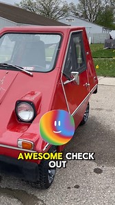 1.9K views · 13 reactions | Candy Apple Electric Car! . Just try and keep up! #electricvehicle #vintagecar | Steve J | Facebook