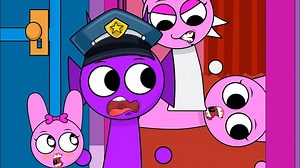 帮助小小 Sprunki 遇见完美的妈妈