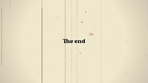 Download The end retro outro 4k for free