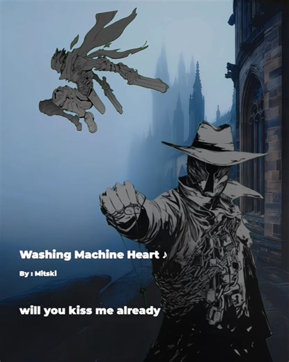 Washing Machine Heart☠️ #darkfantasy #lyricsvideo #gfxmanipulation #anime #washingmachineheart