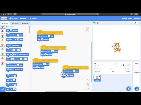Scratch Tutorial - 02 Die Anweisung (Eine Figur mit Tasten steuern)