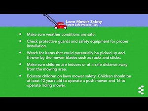 Lawn Mower Safety