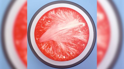 Donut Drink Glass & Green Square Face Cake | Colorful Dessert Concepts