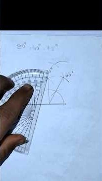 How to measure angle used in protector | How to use protector | how to use kata compass | find angle