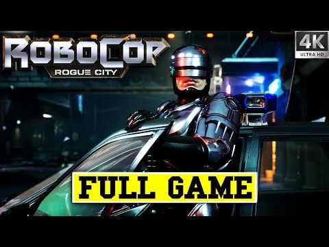 RoboCop: Rogue City – Full Game Walkthrough (Longplay) No Commentary [4K 60FPS]
