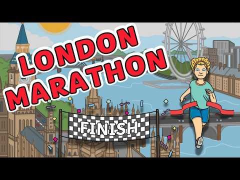 The London Marathon From Start To Finish | Kids Learning