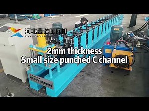 C channel roll forming machine#cchannel #rollformingmachine #rollforming