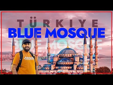 Blue Mosque: Sultan Ahmed Mosque, Istanbul | Why this Mosque has 6 minarets? | Turkey🇹🇷 EP02 [CC]