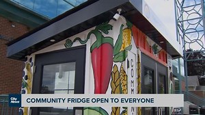 Fridge to feed a community