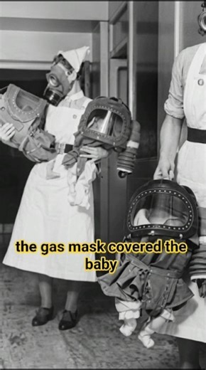 Baby Gas Mask of World War 2 #ww2history #historyexplained #gasmask #historyfacts #wwiihistory