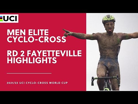 Round 2 Men Elite Highlights | 2021/22 UCI CX World Cup - Fayetteville